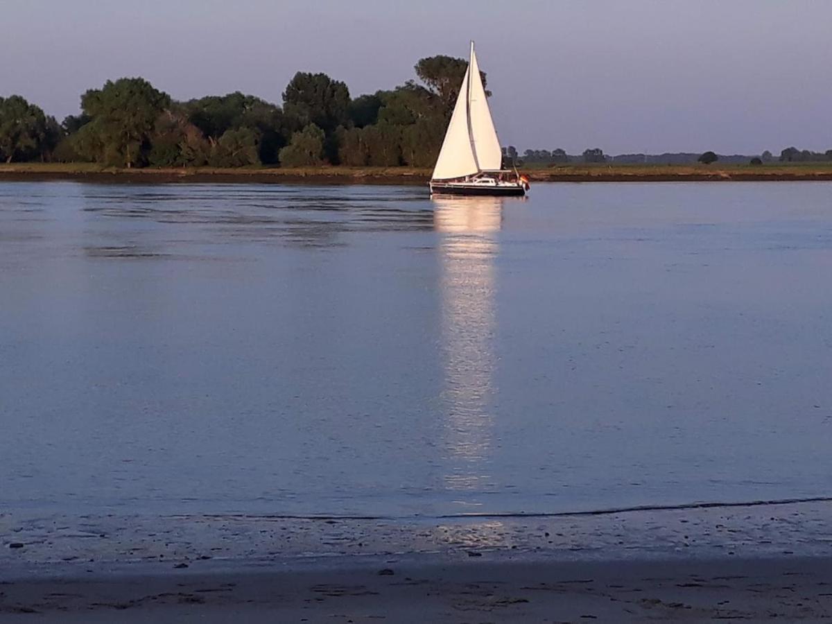 Ferienhaus Strandblume Elsfleth Buitenkant foto